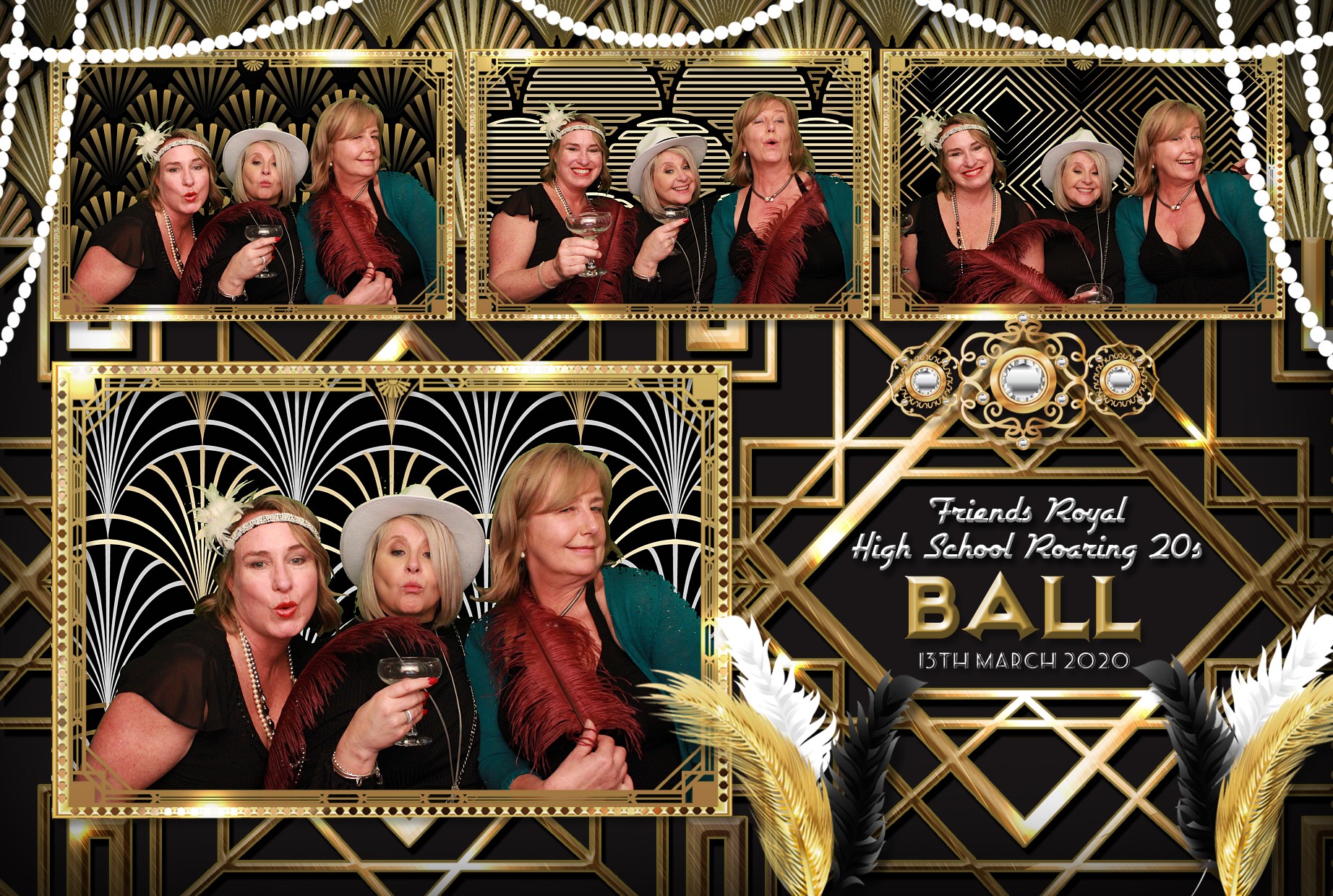Friends Royal High School Roaring 20s Ball | View more photos from the event at gallery.myphotoboothexperience.co.uk/u/MyPhotoBoothExperienceLtd/Friends-Royal-High-School-Roaring-20s-Ball